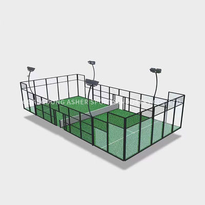 PET materieller Standard-Padel-Gerichts-Bereich, Padel-Bodenbelag mit gefälschtem Gras