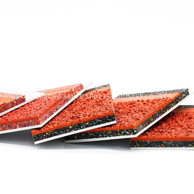 Aufbereitete Gummisandwich-System-Laufbahn elastischer Mats Type Floor Use im Freien