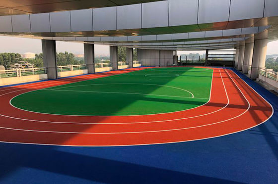 EPDM Gummi PU Laufbahn mit hervorragender Stoßabsorption und UV-Widerstand