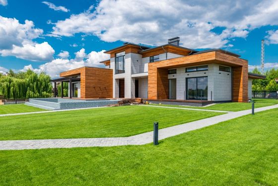 12000Dtex Künstliches Gartengras 40 mm Landschaftsgarten mit hoher Dichte Kunstgras