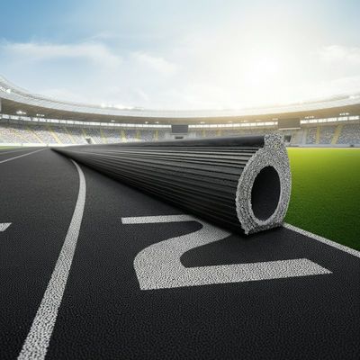 13 mm Reibung IAAF Standard Allwetter Polyurethan Laufbahn