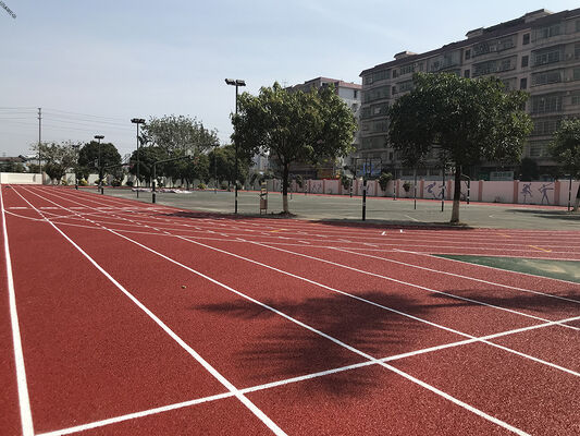 Professionelle 13-25mm dicke UV-beständige EPDM-Gummi-Laufbahn mit mehrporigem elastischem System