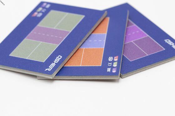 Hochdichte Hartacryl-Oberfläche Schlagfeste Sportbodenbeläge Langlebige Tennisplatzbeschichtung Nachhaltige Basketballpflasterung Außenstadion-Lösung Kostenlose Designunterstützung Exportstandard