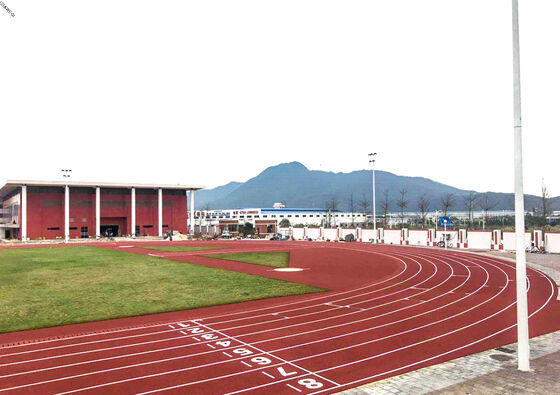 Benutzerdefinierte Farbe Running Track Turnkey Branding Lösung Maßgeschneidertes Teamdesign Personalisierte Oberfläche