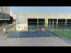 Anpassbare Farbe Künstliches Gras Padel Tennisplätze mit sichtbaren Spielfeldern und Standards