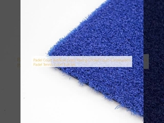 Padelplatz Künstliches Rasenbelag Cricketplatz Bau Padelplatz Tennisplatz Vollset