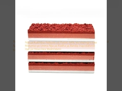 Umweltschonende, langsam laufende Plastikbahn für den öffentlichen Gebrauch