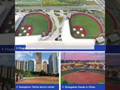 Hochwertiger roter Ton für Sportanlagen. Langlebiger roter Ton für den Bau und die Instandhaltung von Baseballfeldern.