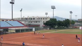Red Clay Baseball Field Project Showcase In Huangcun Guangzhou China