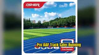 Pro IAAF-Laufbahn mit hoher Stoßdämpfungsoberfläche