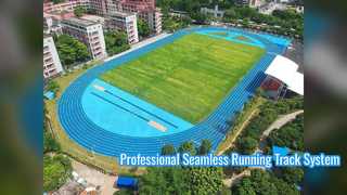 Professionelles Voll-PU-Laufbahnsystem für Stadien