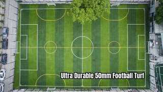 Langlebiger 50-mm-Kunstrasen für Fußballplätze